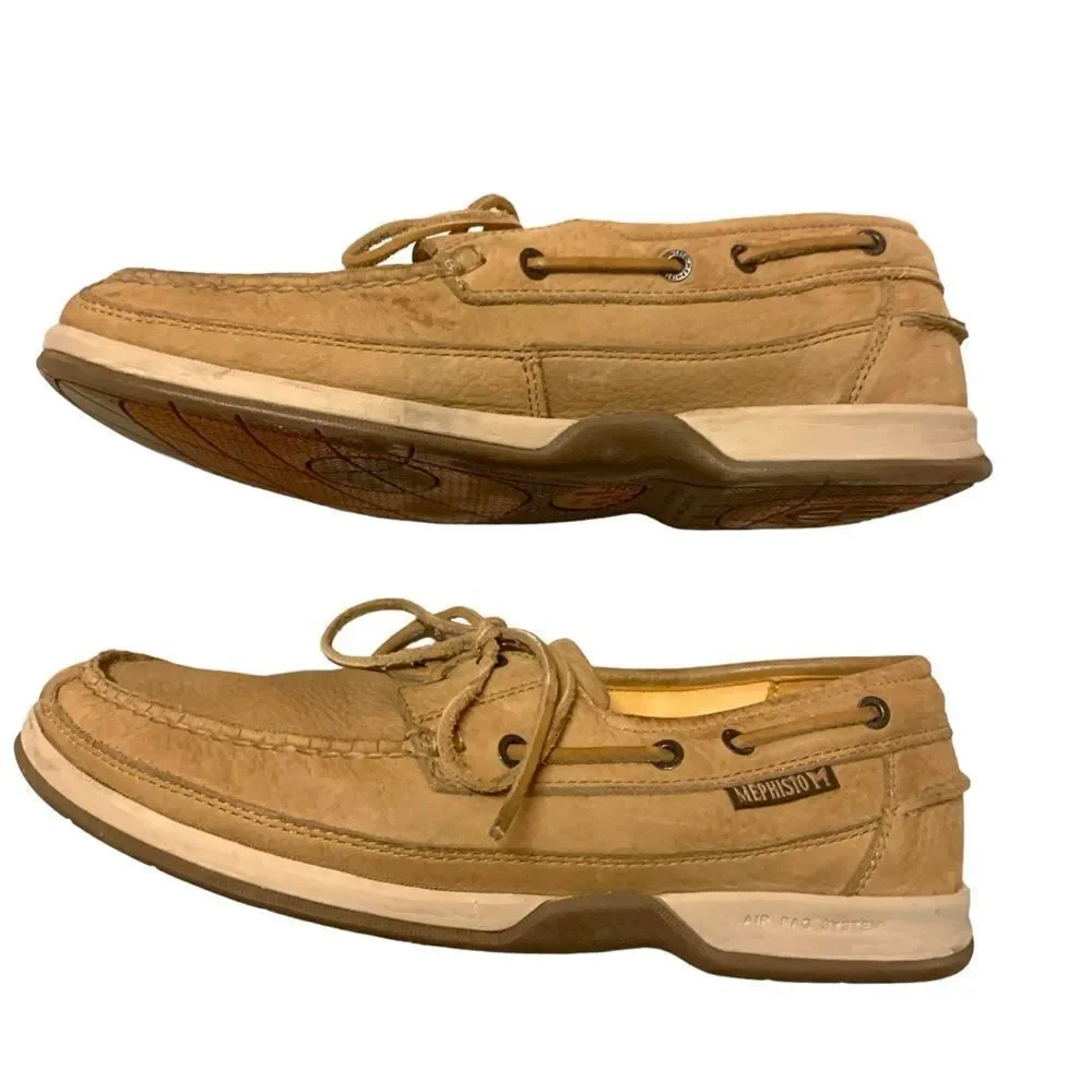 Mephisto Spinnaker Leather Boat Shoes